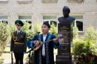 Герою из Павлодара открыли памятник в Республике Беларусь